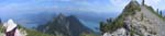 28-Panoramic views from Heimgarten, looking over Kochelsee & Walchensee