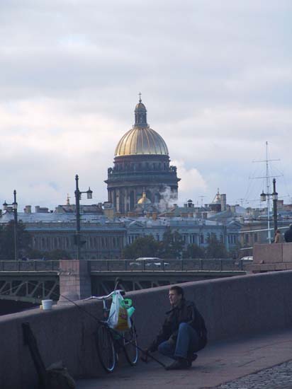 10 - St Isaacs viewed from the Neva River