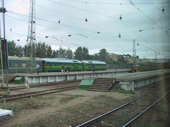 23 - Departing Finland Stn at St Petersburg