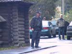22 - Russian Guard at Restaurant!