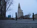 04 - Hallgrimkirja church in downtown Reykjavik
