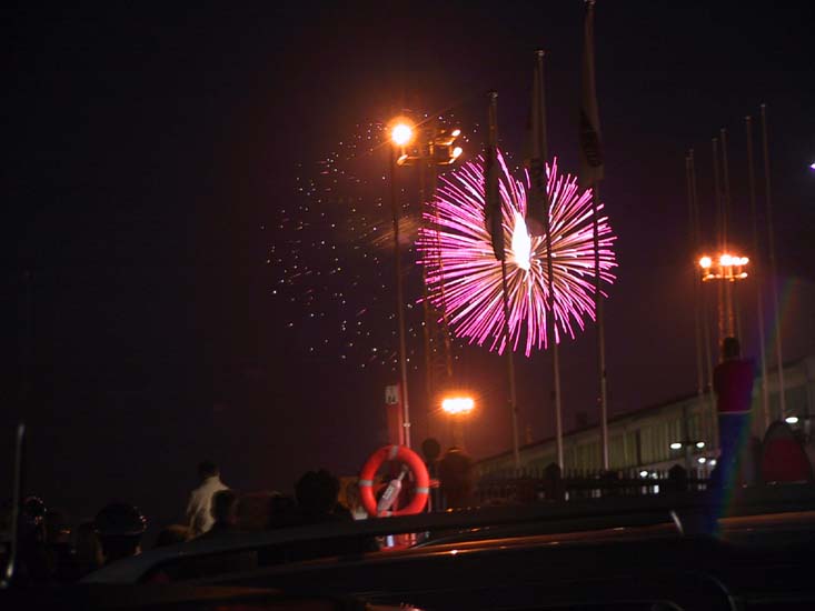 21-Fireworks on Helsinki harbuor