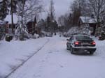 30-Our Saab outside our appt in Nov