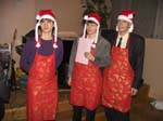 33-Marcus, Heidi & Ari have fun at the Christmas party