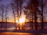 48-Sunset over Kuusamo on theArctic Circle