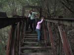 06-John & Victoria clamber to Coopers Creek Mine