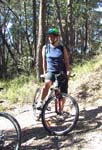 06-Trudi take a break on the Lerderderg River Track
