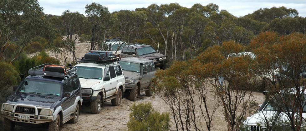 12-Convoy at Milmed Rock in Wyperfeld