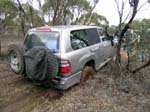 03-Burra - bogged at lunch time at Round Swamp