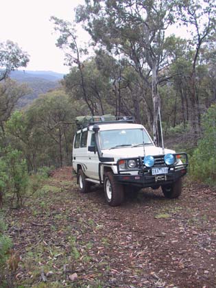 10-Big John easily climbs Tingaringy Track