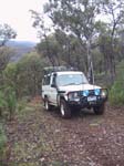 10-Big John easily climbs Tingaringy Track