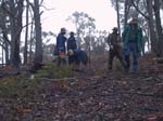 18-Another section cleared in the rain