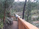 22-Heidi takes in the views at the Lt River falls
