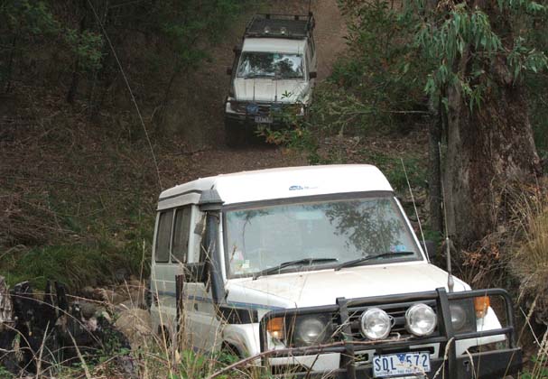 02 of 32-Koala & Big John head for Golden Point Hut