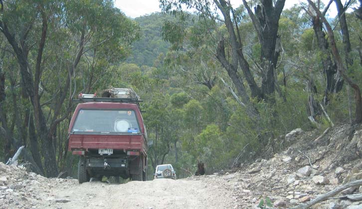 17 of 32-Caterpillar follows Allwell down to McColl Creek