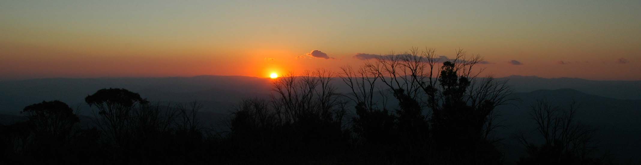 28-Sunset over Mt Tingaringy