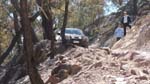 12-Brad & John observe Zebra taking on the rocky descent of Burgoynes